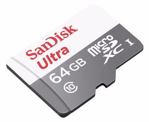 Cartão MicroSD 64GB Classe 10 Sandisk
