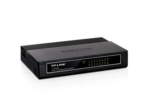 Switch 16 Portas TP-Link 10/100 Mbps TL-SF1016D