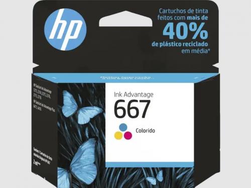 Cartucho 667 Color HP