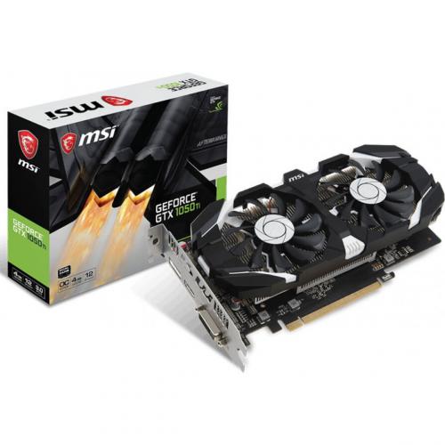 Placa de Vídeo 4GB DDR5 128Bits PCI-E 3.0 GTX1050TI OC MSI