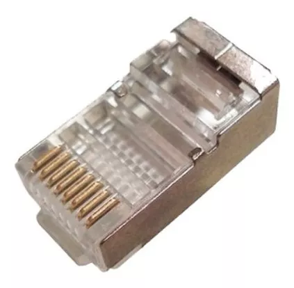 Conector RJ-45 Cat6 Blindado