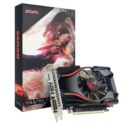 Placa de Video 4GB DDR5 128 Bits PCI-E 3.0 R7 240 PCYes