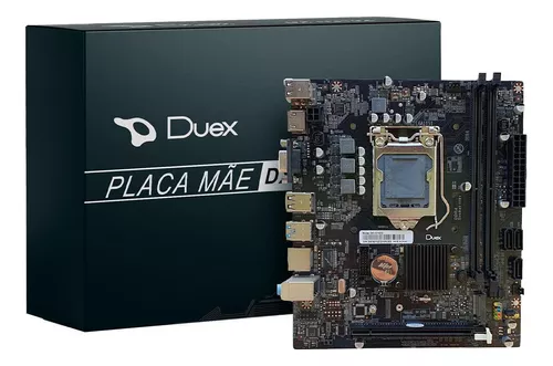Placa Mãe 1151 8ª/9ª Ger. DXH310ZG M.2 DDR4 Duex