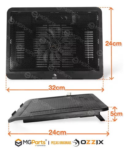 Suporte p/ Notebook 15,6 BS-09 C/ Cooler Luminoso