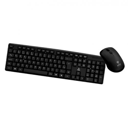 Kit Teclado e Mouse USB KE-KM400V1 Preto KROSS