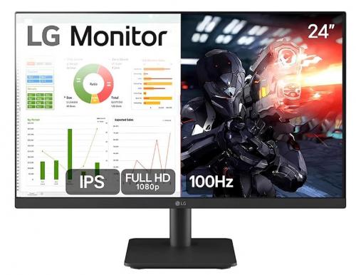 Monitor 24" IPS FHD Gamer 100Hz/5ms 24MS500 LG